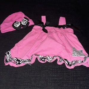 pink dress